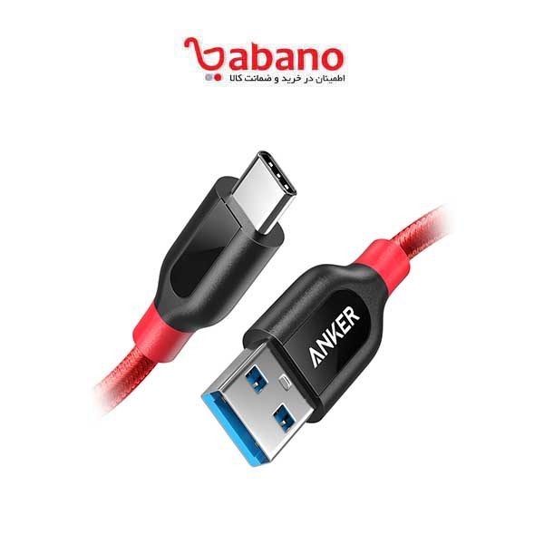 کابل شارژ anker USB-C مدل powerline plus A8168