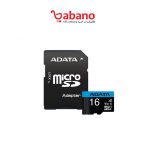 خرید کارت حافظه ی میکرو SD ای دیتا کلاس 10 ظرفیت 16 گیگ