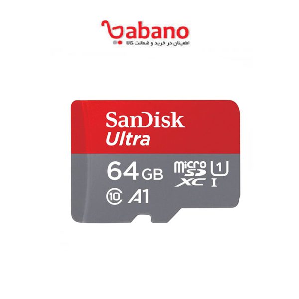 SanDisk Ultra MicroSD 64GB سرعت 100 کلاس 10
