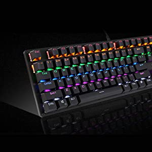 کیبورد گیمینگ باسیم HP GK100F RGB MECHANICAL GAMING KEYBOARD