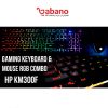 کیبورد و ماوس گیمینگ HP مدل KM300F