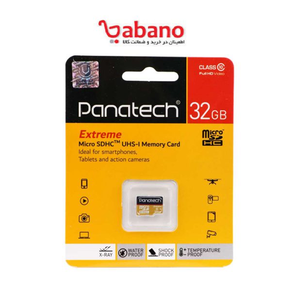 رم میکرو 32 گیگ پاناتک Panatech Extreme C10