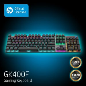 کیبورد گیمینگ با سیم HP GK400F RGB MECHANICAL GAMING KEYBOARD