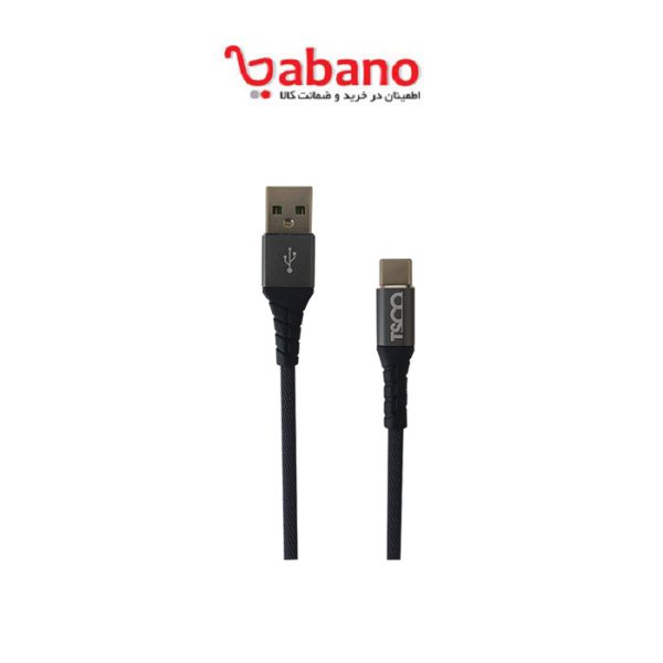 کابل تبدیل USB به Type-C تسکو مدل TC C191 طول 1 متر