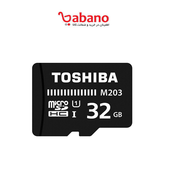 Toshiba M203 32GB Class 10 Micro SD Memory Card (THN-M203K0320A4)