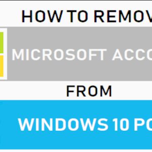 حذف اکانت مایکروسافت در ویندوز 10 چگونه صورت می‌گیرد؟